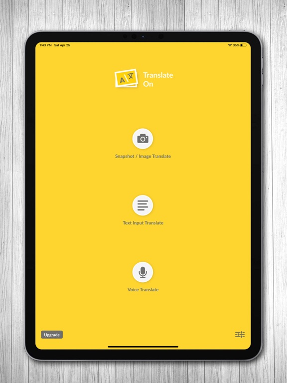 Translate On iPad screenshot 2 - Productivity app