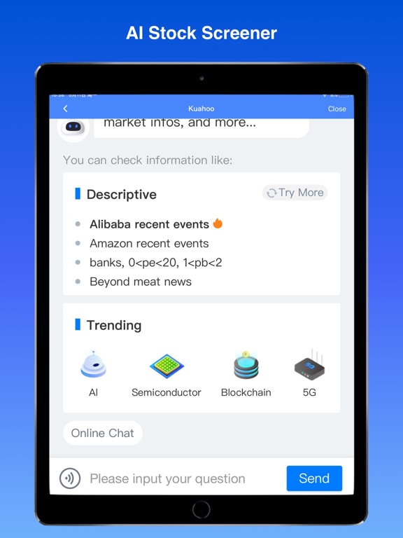 Penny Stocks Pro - screener iPad screenshot 7 - Finance app