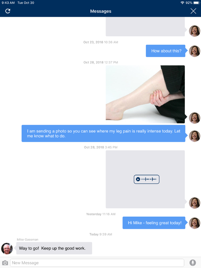 In Hand Health Patient App