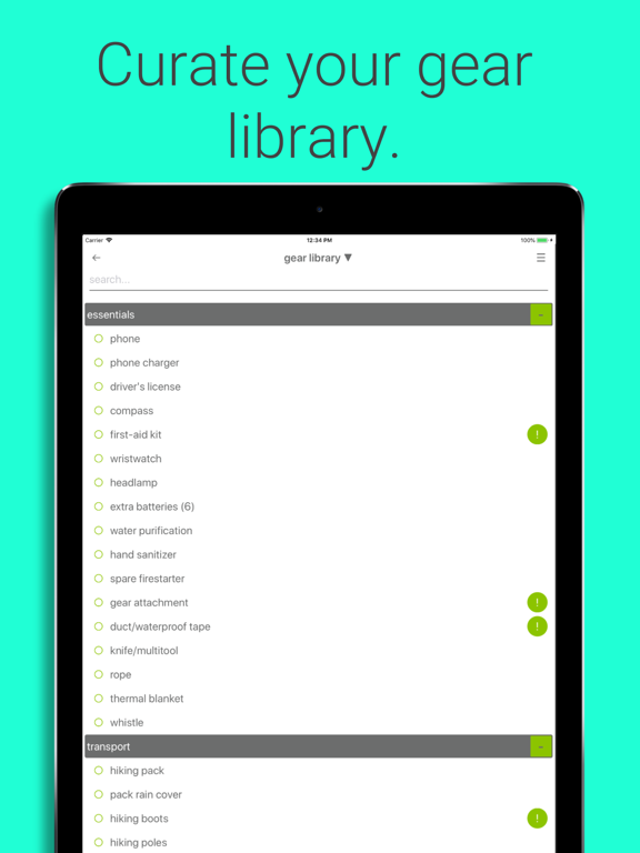 Screenshot #2 for Packwise