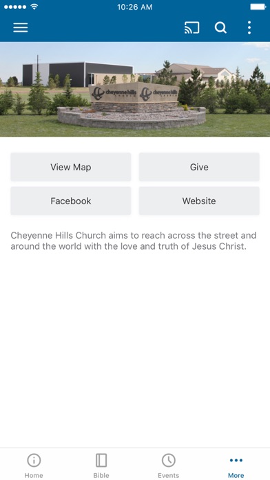 Cheyenne Hills Church Screenshot