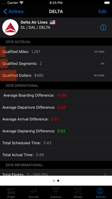 My Flight Log screenshot
