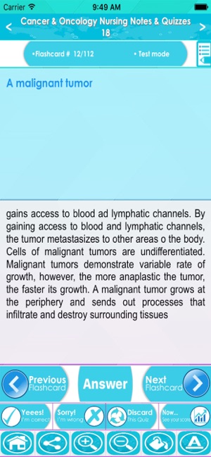 Cancer & Oncology Nursing App(圖3)-速報App