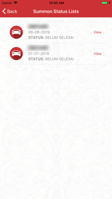 App screenshot