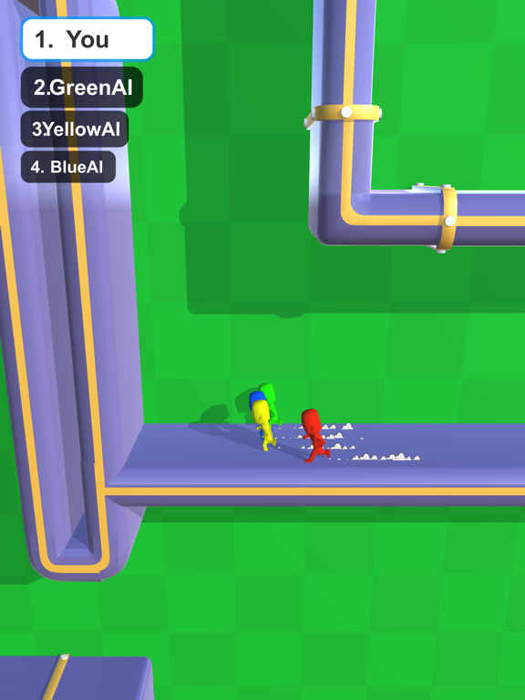 Screenshot #6 pour Color Man Race - Parkour Flip