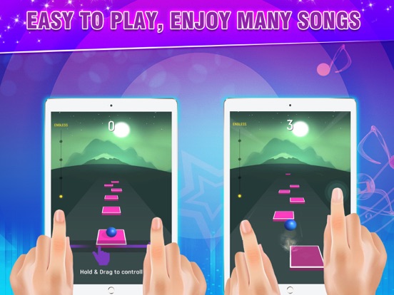 Screenshot #4 pour Piano Dance: Music Tiles Game