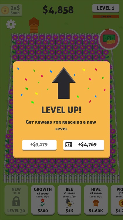 Idle Bee screenshot-4