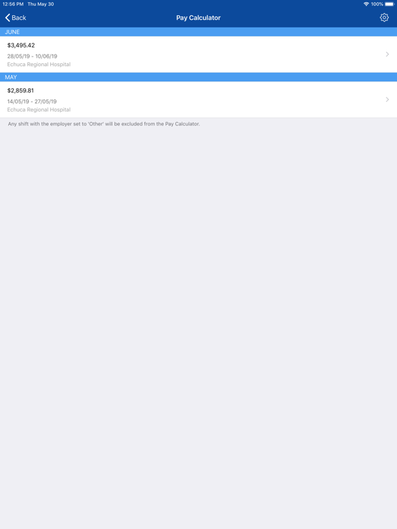 Screenshot #5 pour ANMF Diary App