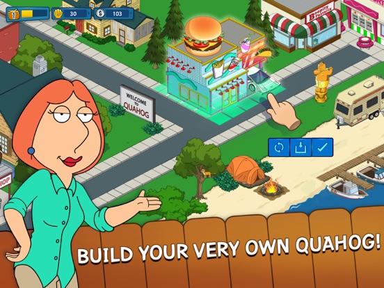 Family Guy The Quest for Stuff iPad app afbeelding 3