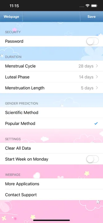 Fertility & Period Tracker: Screenshot 5 von 5