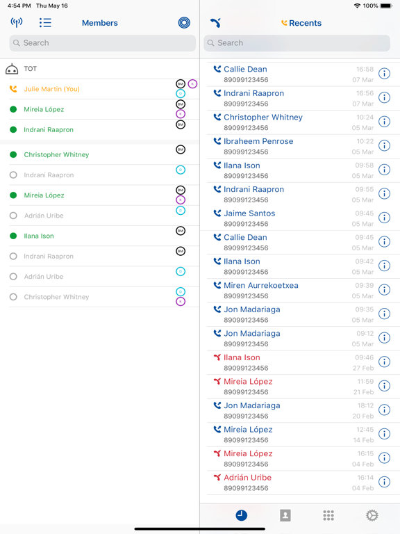 Dialoga Trident Operator