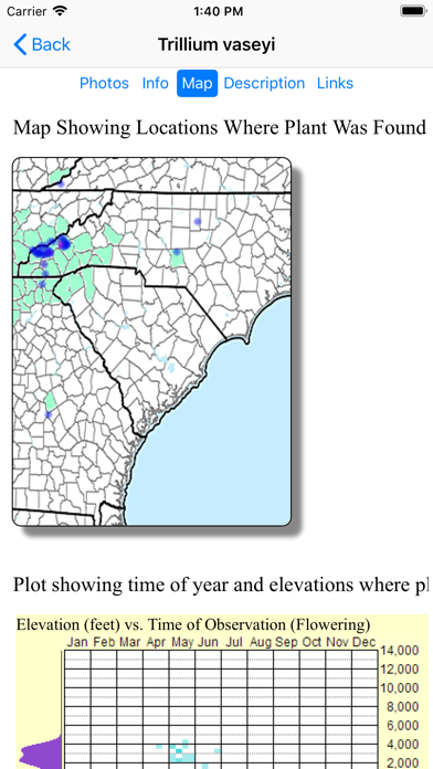 South Carolina Wildflowers Screenshot