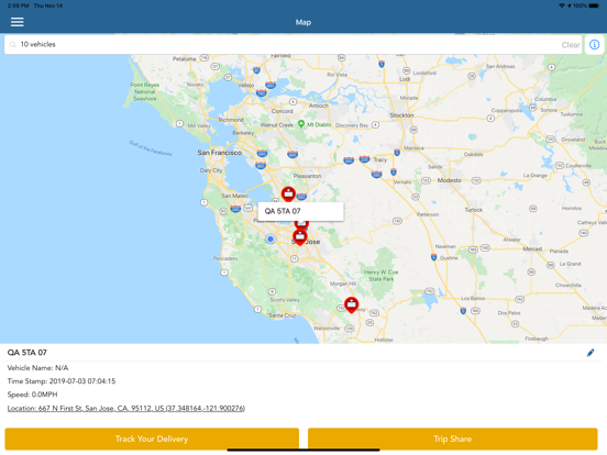 FleetUp FMS iPad screenshot 6 - Business app