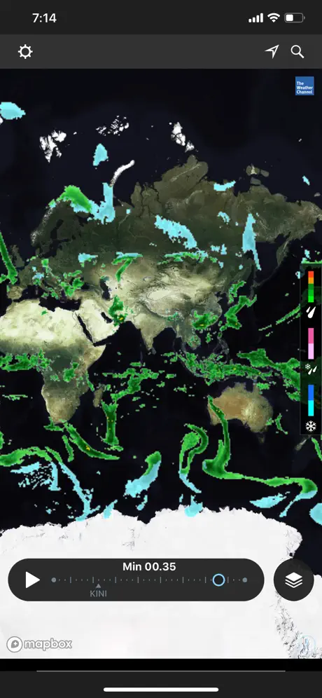 Storm Radar: Peta Cuaca