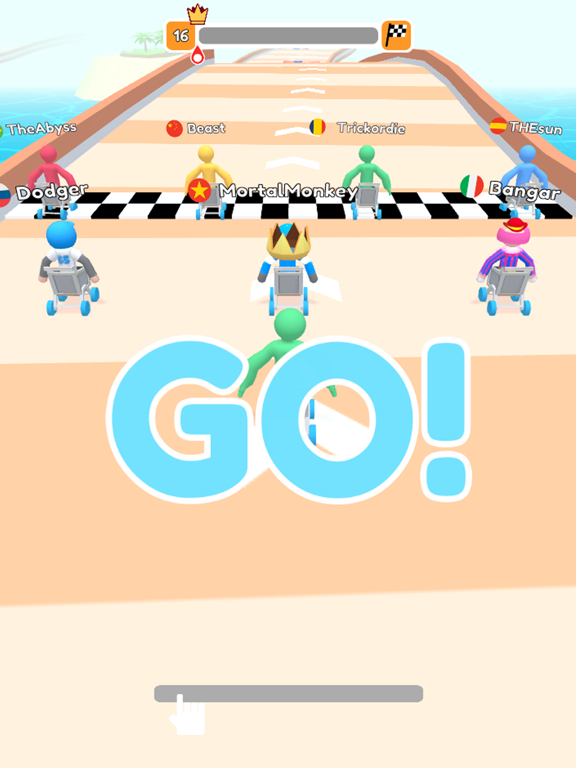 Trolley Race iPad screenshot
