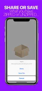 Compress Files with Zipped screenshot #5 for iPhone