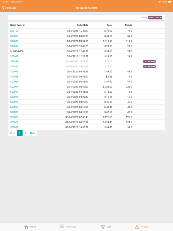 SROLANH iPad screenshot 5 - Shopping app
