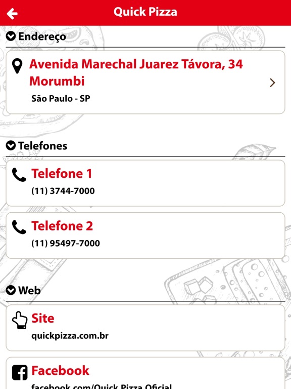 Screenshot #6 pour Quick Pizza App