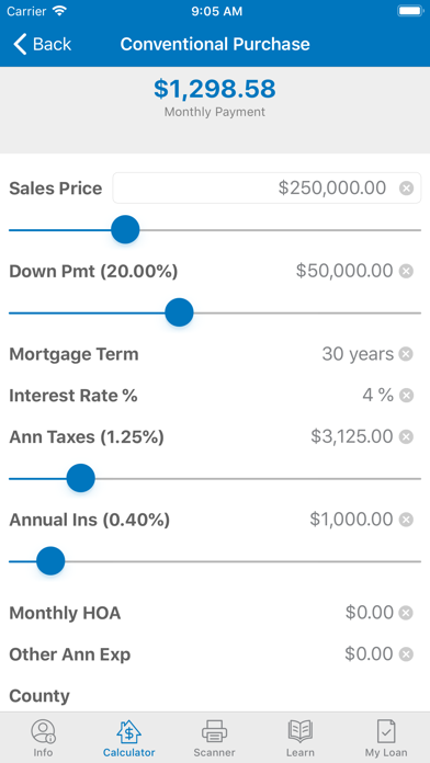 dwell Mortgage Screenshot