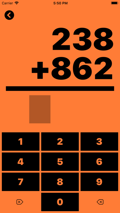 Screenshot #1 pour Math Practice by Wärn