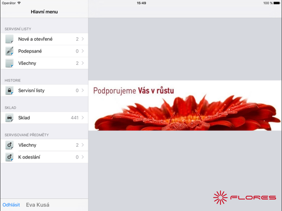 Screenshot #4 pour FLORES iServis