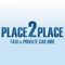 Book a taxi in under 10 seconds and experience exclusive priority service from Place2Place Cars