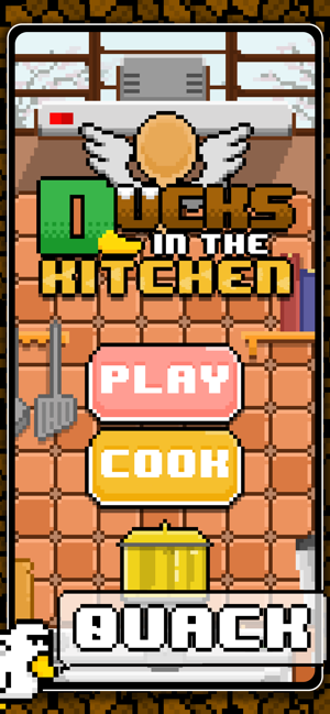 Ducks In The Kitchen
