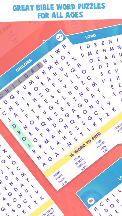 Bible Word Search Puzzle Gamesのおすすめ画像4
