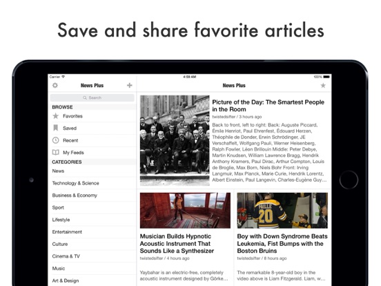 Screenshot #4 pour News Plus - Discover the Web
