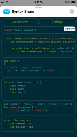 Syntax Share screenshot 3