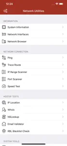 Network Utilities & Analyzer screenshot #1 for iPhone