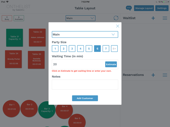 Screenshot #5 pour OnTheList by SalesVu