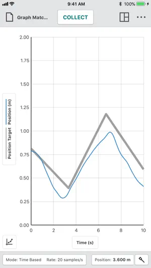 Vernier Graphical Analysis screenshot 2
