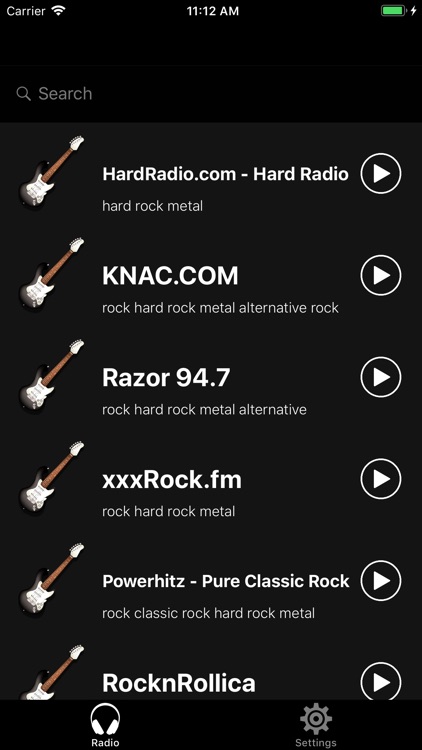 Metal Music App