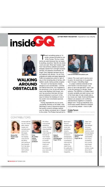 GQ magazine South Africa screenshot-3