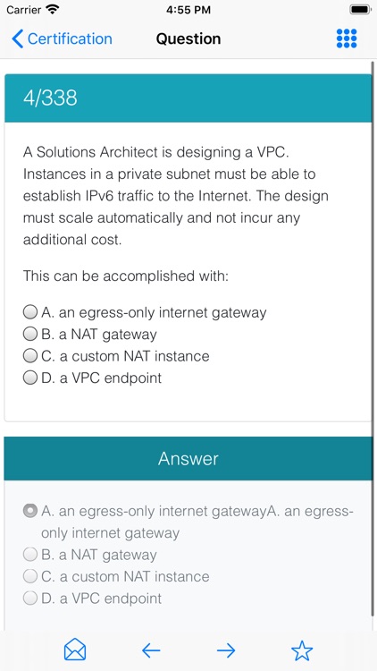 AWS Certified SAA Exam 338Q
