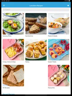 Lunchbox Recipes iPad image 1