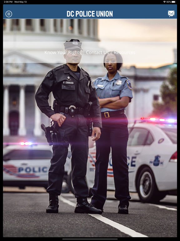 DC Police iPad screenshot 1 - Business app