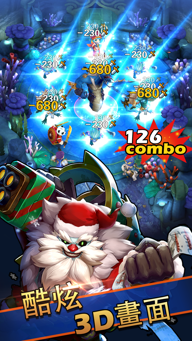 Hyper Heroes: Marble-Like RPG - Free Hack screenshot 4 - iOS game interface