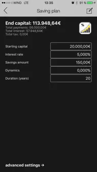 Finance Calculator Pro iphone bilder 1