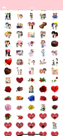 Game screenshot LOVE Stickers & Emoji Art mod apk