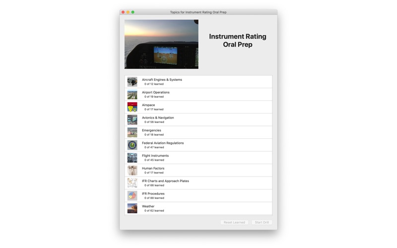 Screenshot #1 pour Instrument Rating Oral Prep