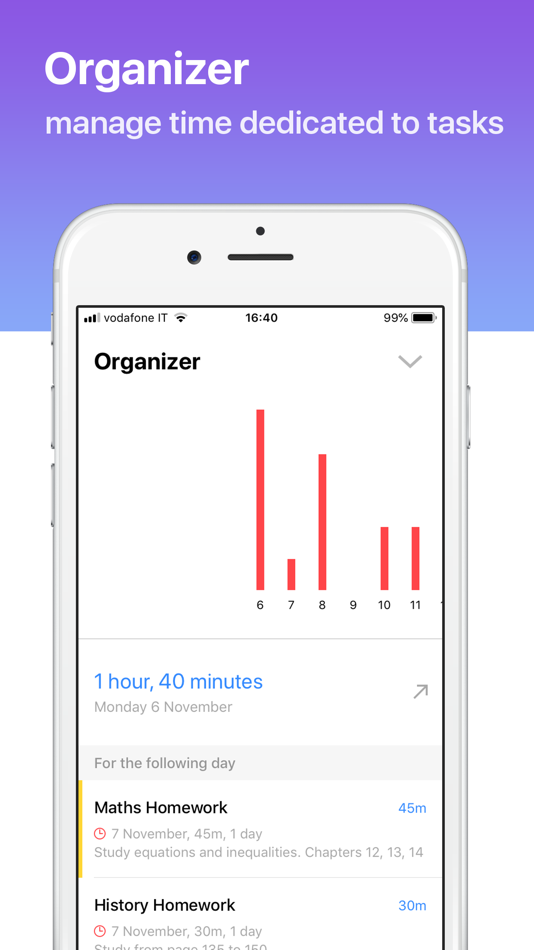 #4. Smart Diary Edu (iOS) 由: Matteo D'Ignazio