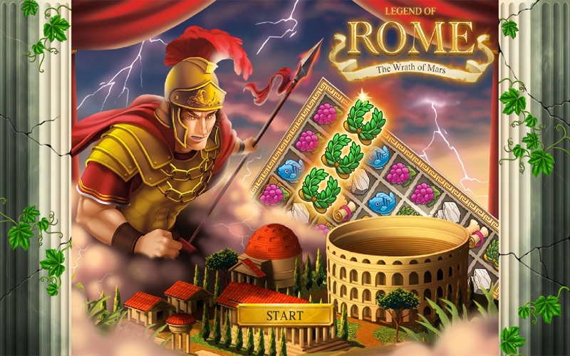 legend of rome: wrath of mars iphone screenshot 1