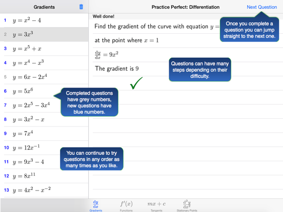 Screenshot #4 pour Practice Differentiation 2