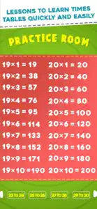 Multiplication Tables Learning screenshot #6 for iPhone