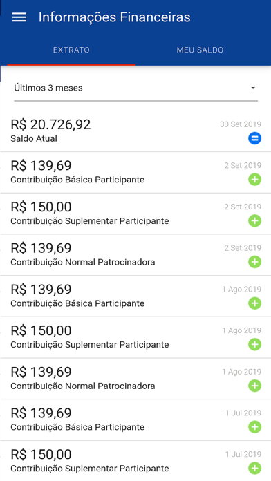 BRF Previdência Screenshot