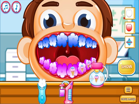 Dentist fear - Doctor games iPad screenshot 8 - Games app