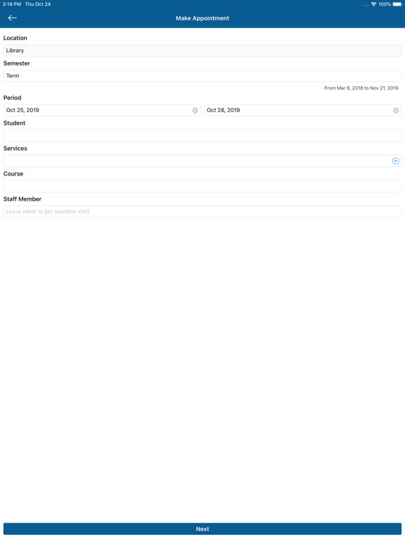 AccuCampus iPad screenshot 4 - Education app