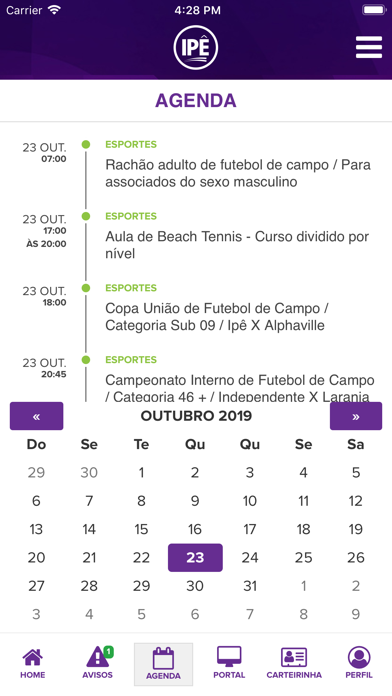 Ipê Clube Oficial Screenshot